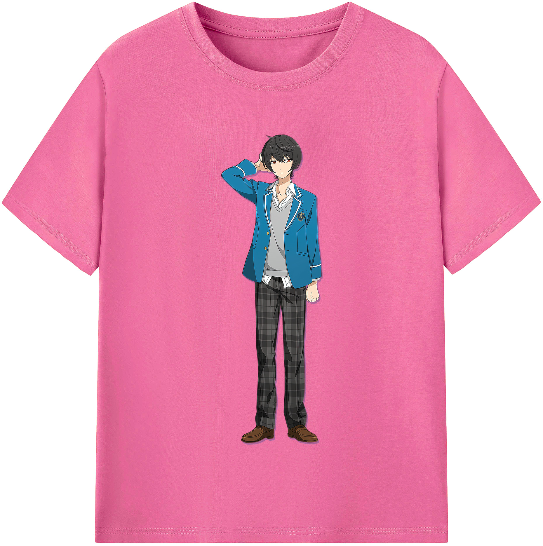 （画像用） あんさんぶるスターズ! Ensemble Stars レディースカジュアルプリントTシャツ（綿100％）
